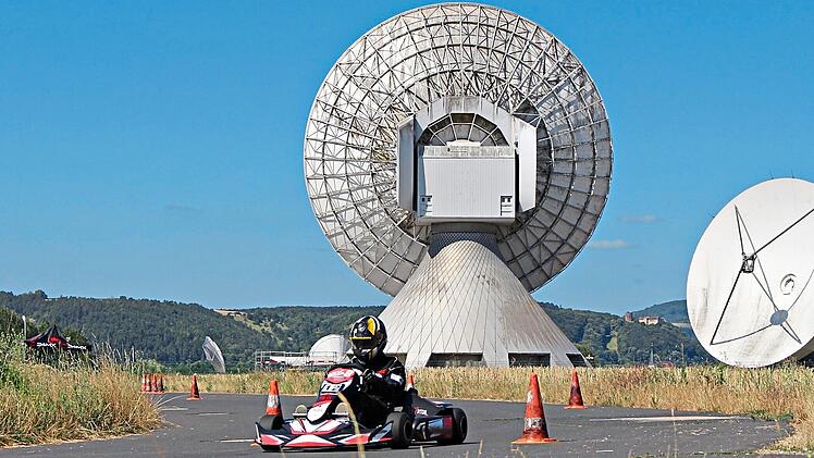 Beim 270er Kartslalom in der Altersklasse 1 und beim Jugend-Kart-Slalom kamen jeweils dieselben Fahrzeuge zum Einsatz. Michel Mathes