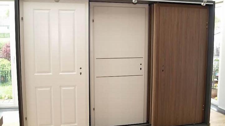 Während der Hausmesse kann die neue Kollektion von Glas- und Innentüren besichtigt werden.  Fotos: Thomas Weichert