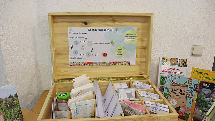 Oberasbach: Stadtbücherei bietet "Saatgut-Bibliothek“ an - was es damit auf sich hat
