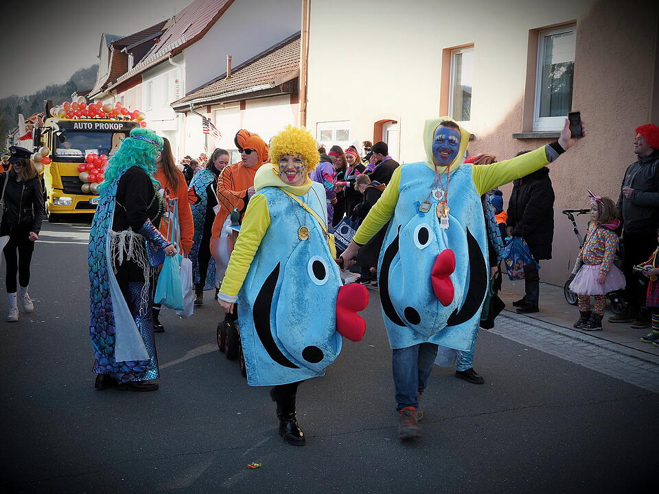 Faschingszug der 1. Großen Bad Brückenauer Karnevalsgesellschaft