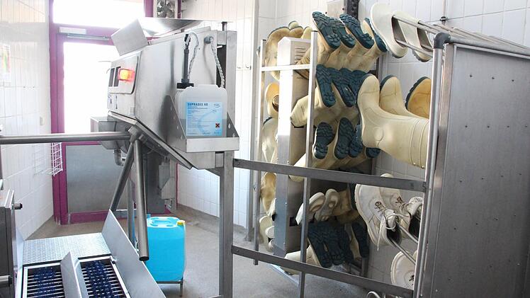 Die Schleuse für die Metzger.