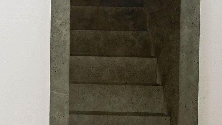 Matthias Dämpfle: Zugang (Beton, Gravur)Foto: Jochen Berger