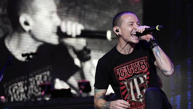 Linkin Park, hier 2014 bei Rock im Park. Foto: Tobias Stich