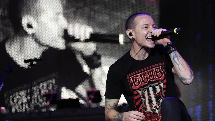 Linkin Park, hier 2014 bei Rock im Park. Foto: Tobias Stich