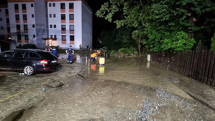 Bad Berneck: Gro&szlig;einsatz bei schwerem Unwetter - Feuerwehr zieht eine Woche danach Bilanz