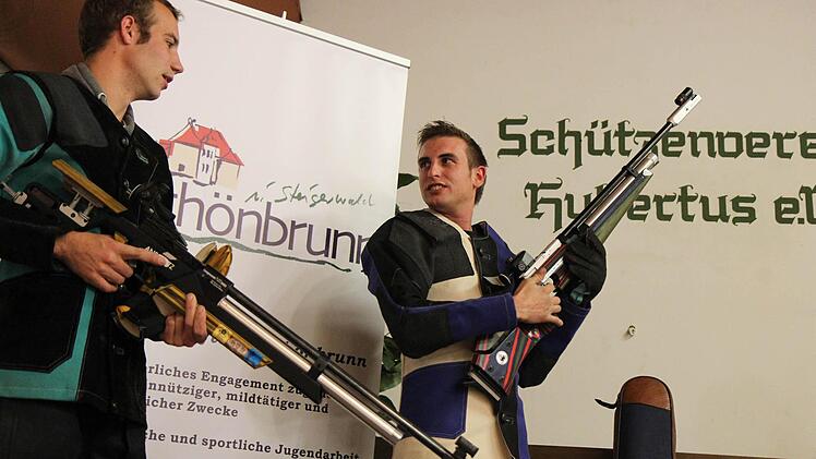 Die Schützen gaben Einblick in ihren Sport.