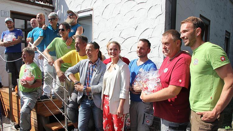 Gruppenfoto des "Zuhause im Glück"-Teams.  Foto: Andreas Schmitt