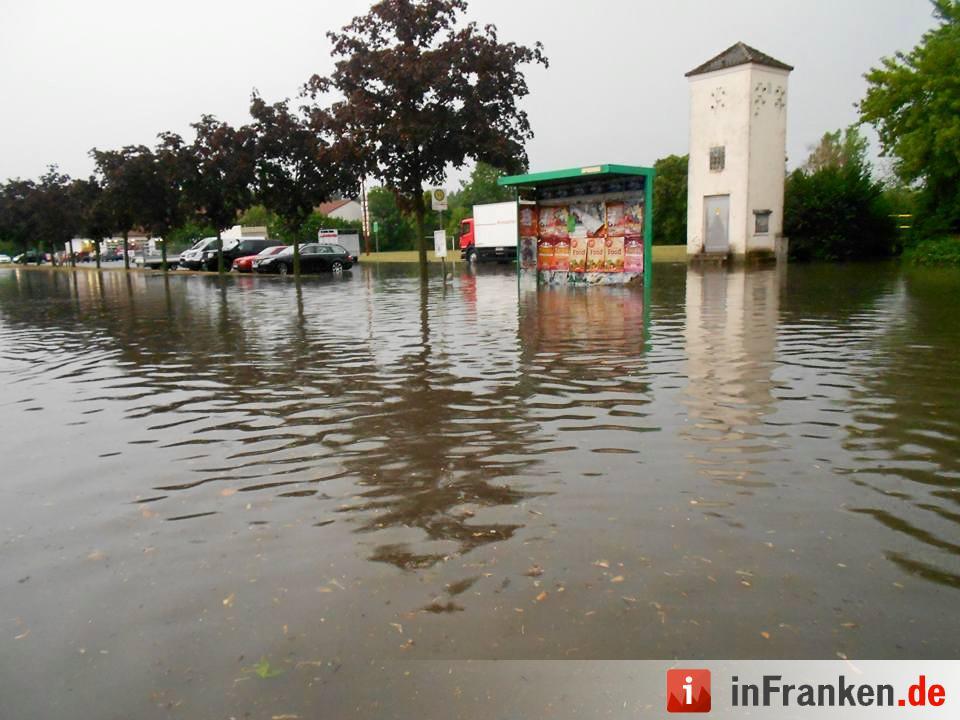 Gewitter in Franken am Mittwoch