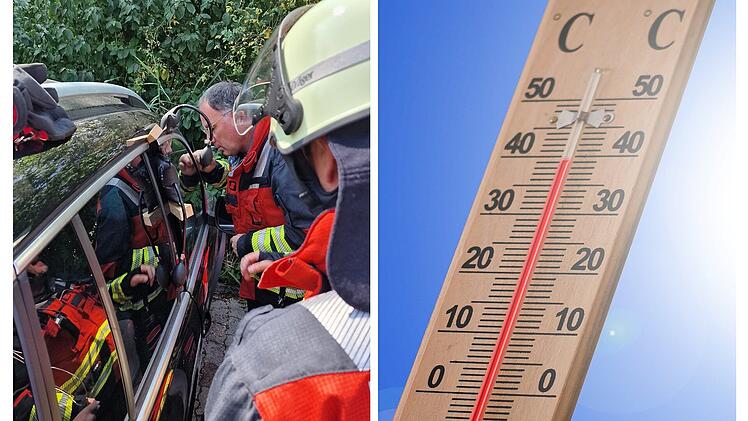 Pegnitz: Aufgelöste Mutter wählt nach Missgeschick die Feuerwehr - "Kleinkind ins Auto eingeschlossen"