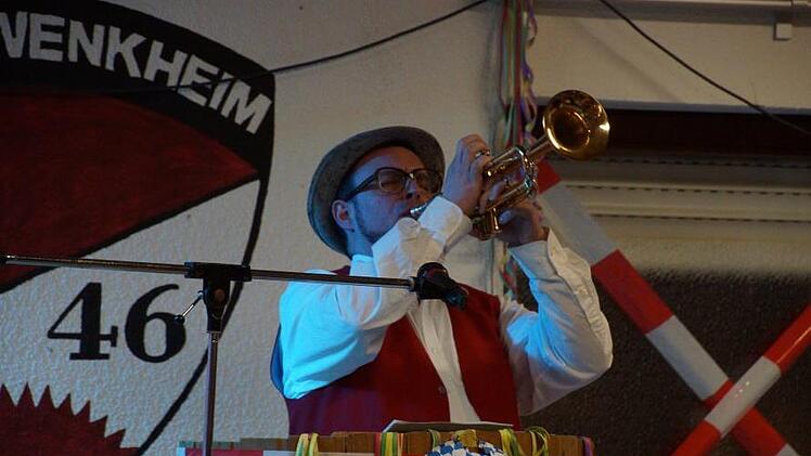 Als Musikant stand Marco Gessner in der Bütt.Anton Then
