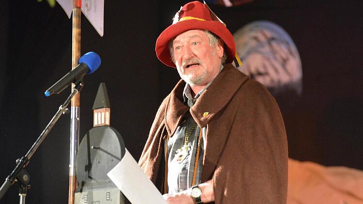 Armin Dominka sah sich selbst als Fosenachts-Fossil".