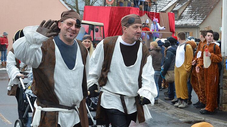Faschingszug in Steinach 2018, Foto:   Björn Hein
