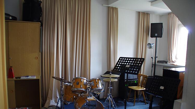 Kaum Platz im Bandraum. Foto: Marco Meißner