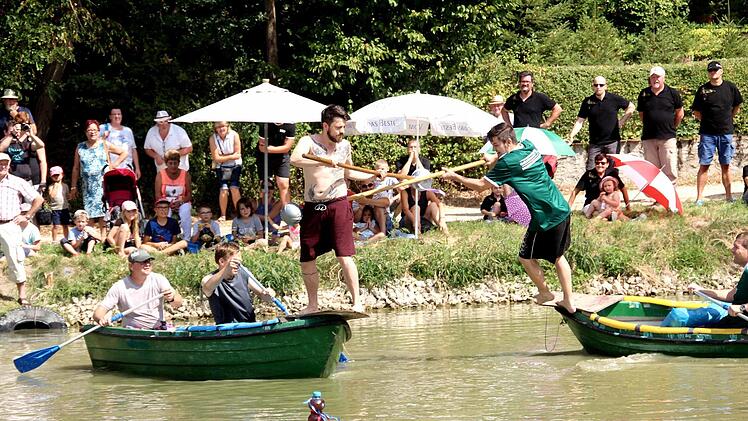 Impressionen von der Weihergaudi    Foto: Richard Sänger