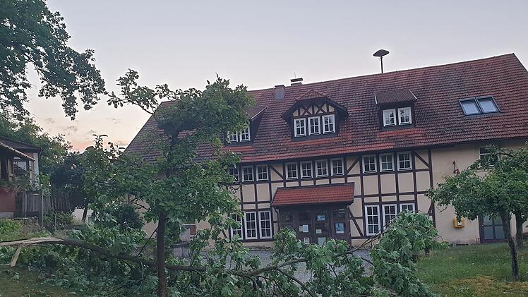 Riesige Hagelkörner im Landkreis Forchheim