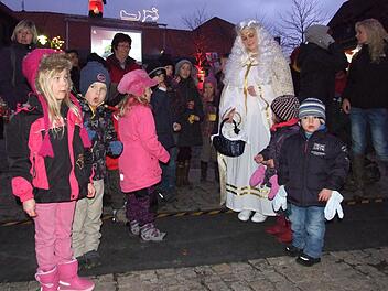 Das Christkind ist am Samstag Ehrengast. Foto: Marion Eckert