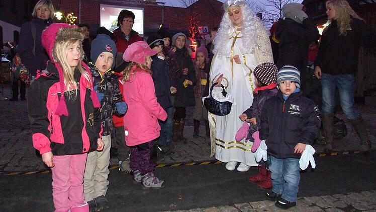 Das Christkind ist am Samstag Ehrengast. Foto: Marion Eckert