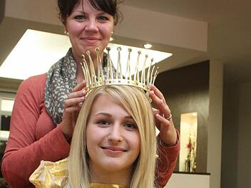 Tina Leicht ist das neue Höchstadter Christkind.  Fotos: Sabine Herteux