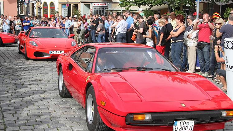 ... auf dem Kulmbacher Marktplatz ...