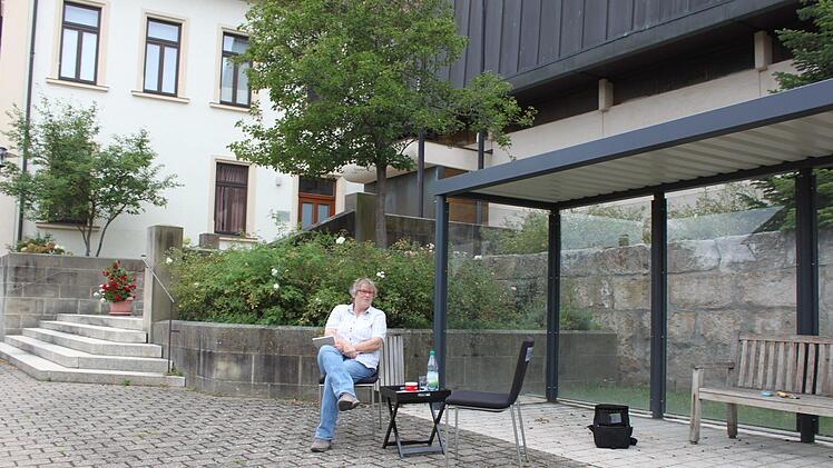 In Röbersdorf wartete FT-Reporterin Anette Schreiber vergebens auf einen Interview-Partner.Foto: Marcel Terillo