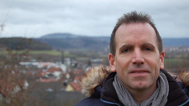 Ren&eacute; Gerner kandidiert in Fuchsstadt f&uuml;r das B&uuml;rgermeisteramt.  Foto: Wolfgang D&uuml;nnebier