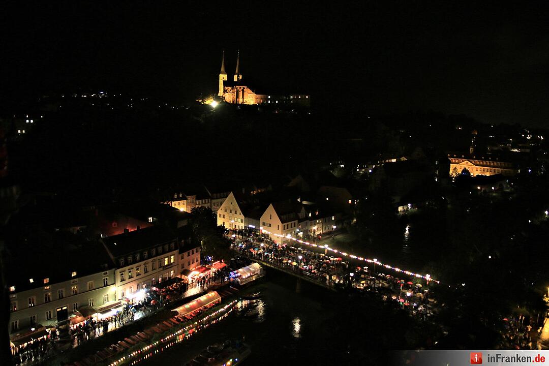 Sandkerwa-Feuerwerk in Bamberg