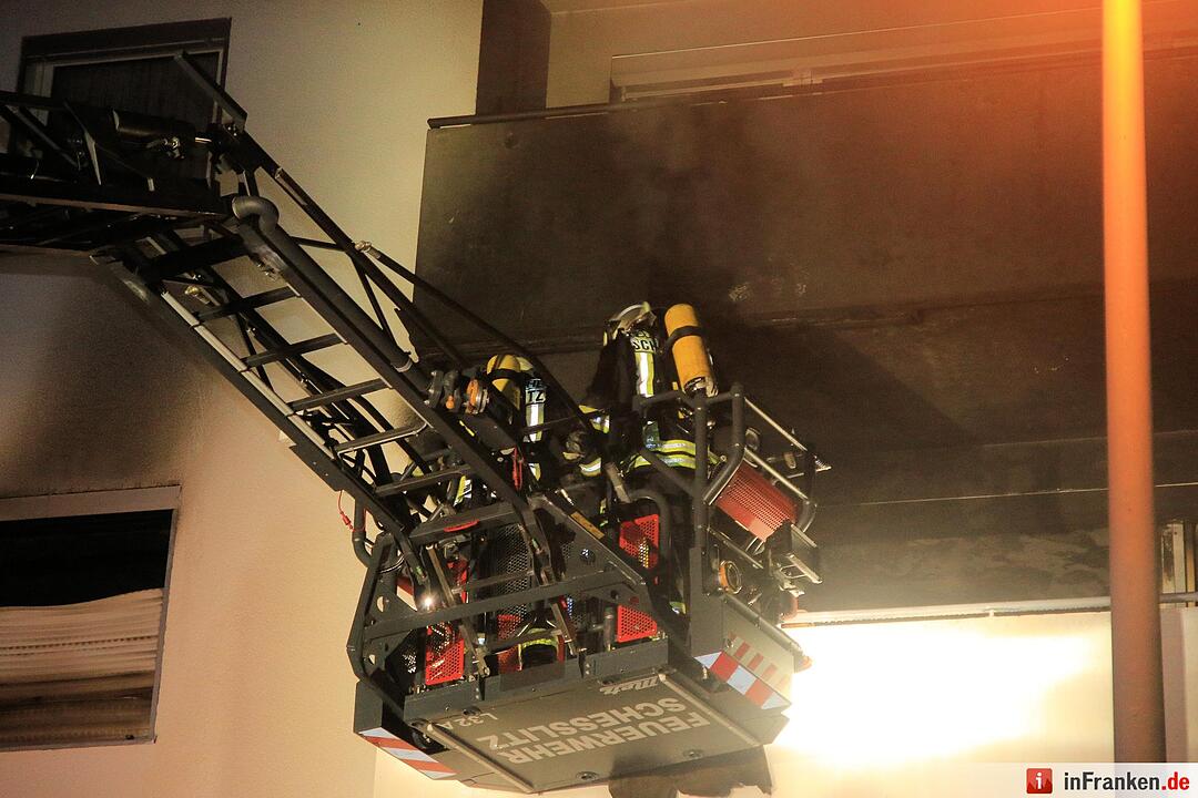 Brand in Mehrfamilienhaus in Memmelsdorf