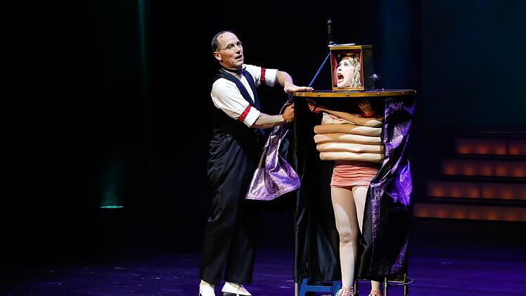 Fuchs-Varietégala 2017: Muriel und Scott. Foto: Matthias Hoch