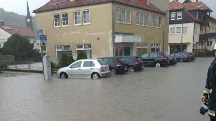 Johann-Knoch-Gasse KronachFoto: Feuerwehr Kronach