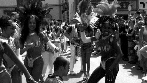 Coburg und Samba, passt das zusammen? Ja, und wie! Nach der Premiere 1992 entwickelt sich das Festival zum Größten außerhalb Brasiliens.Foto: CT-Archiv