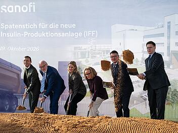 Spatenstich f&uuml;r Insulinproduktionsanlage Sanofi