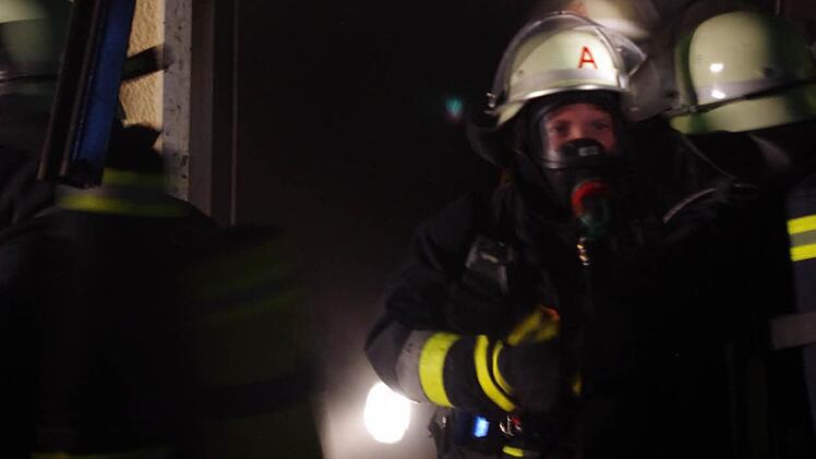 Wohnhausbrand in Schmölz. Foto: Marco Meißner