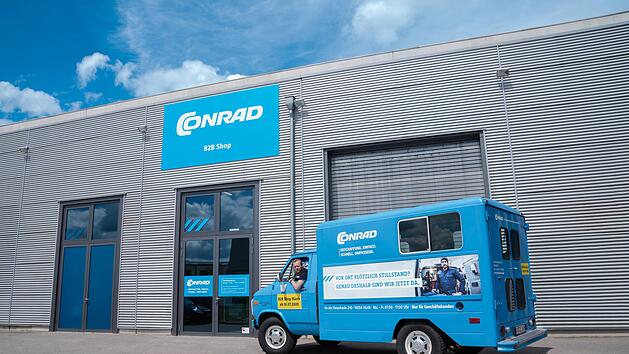 Der Elektromarkt Conrad konzentriert sich auf Gesch&auml;ftskunden.