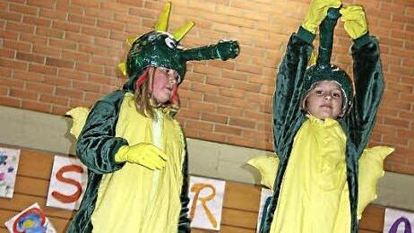 Eine Glanzleistung vollbrachten die Kinder beim Musical Tabaluga.
