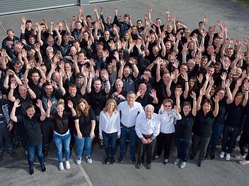 Angefangen hat es mit einem Mann, jetzt arbeiten so viele Mitarbeiter für Zeck.