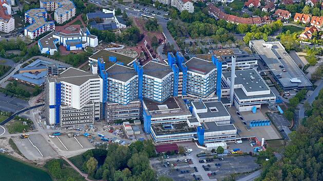 Feuerwehreinsatz im Klinikum Bamberg