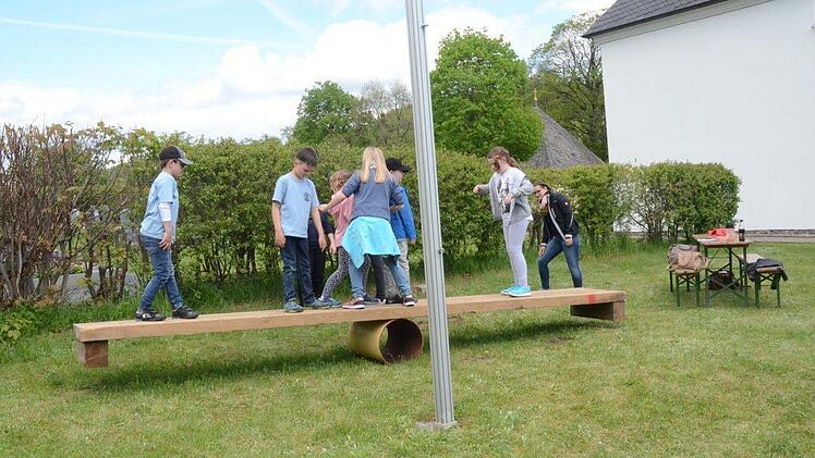 Weitere Impressionen vom Kinderfeuerwehrtag des Landkreises Kronach Foto: K.- H. Hofmann