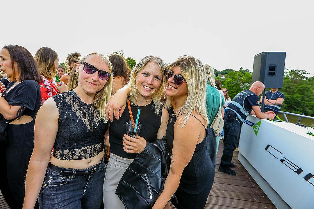 Das BAYERN 3 Partyschiff legte in Schweinfurt an - Hier gibt es die besten Fotos!
