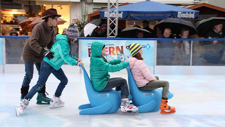 "Feiern & Eis" auf dem Marktplatz in Bad Kissingen Foto: Carmen Schmitt