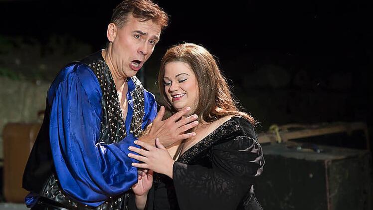 Impressionen vom "Zigeunerbaron" auf der Waldbühne Heldritt.Foto: Albert Höchstädter