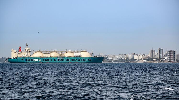 LNG-Tanker im Senegal