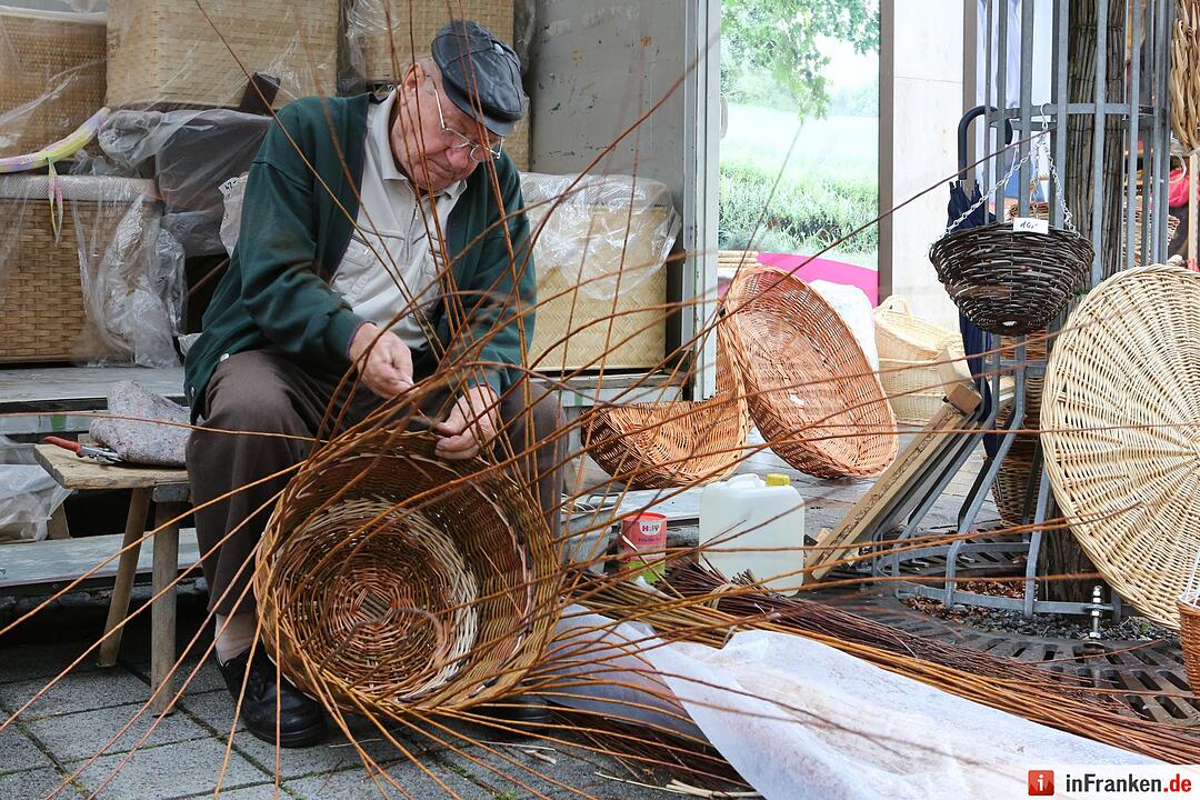 Korbmarkt Lichtenfels 2016 am Samstag