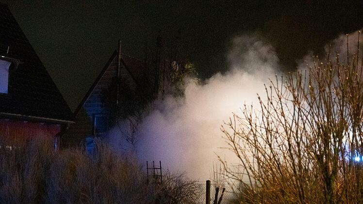 Durch den starken Wind breitete sich das Feuer schnell aus. Foto: News/Bauernfeind