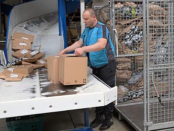 Brandenburgs Ministerpr&auml;sident besucht Firma Hermes Logistik