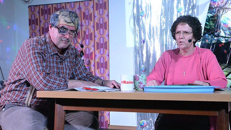 Altbekanntes Ehepaar, alias Luzia und Reiner Leitsch aus Katzenbach. Peter Rauch