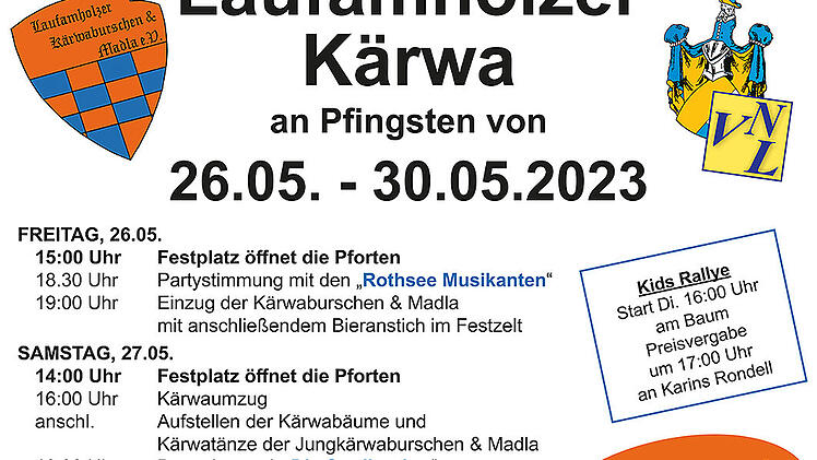 N&uuml;rnberg: Kirchweih in Laufamholz startet in K&uuml;rze - so sieht das traditionelle Programm aus