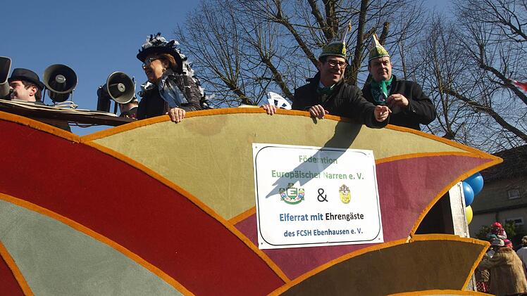 Faschingszug des FCSH Ebenhausen. Foto: Stefan Geiger