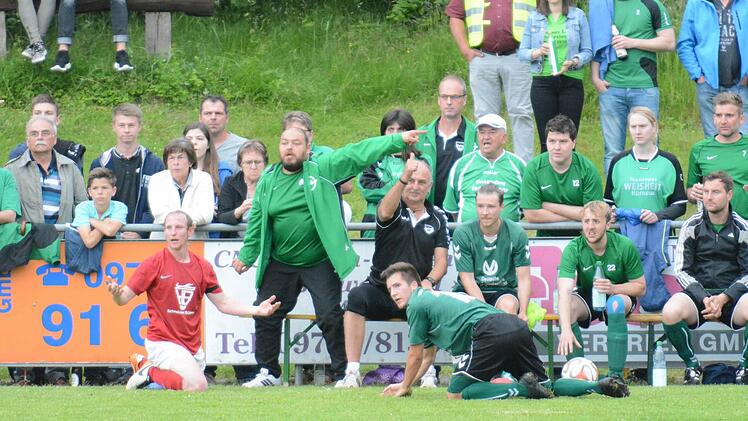 Relegation TSVgg Hausen - DJK Weichtungen. Foto: ssp