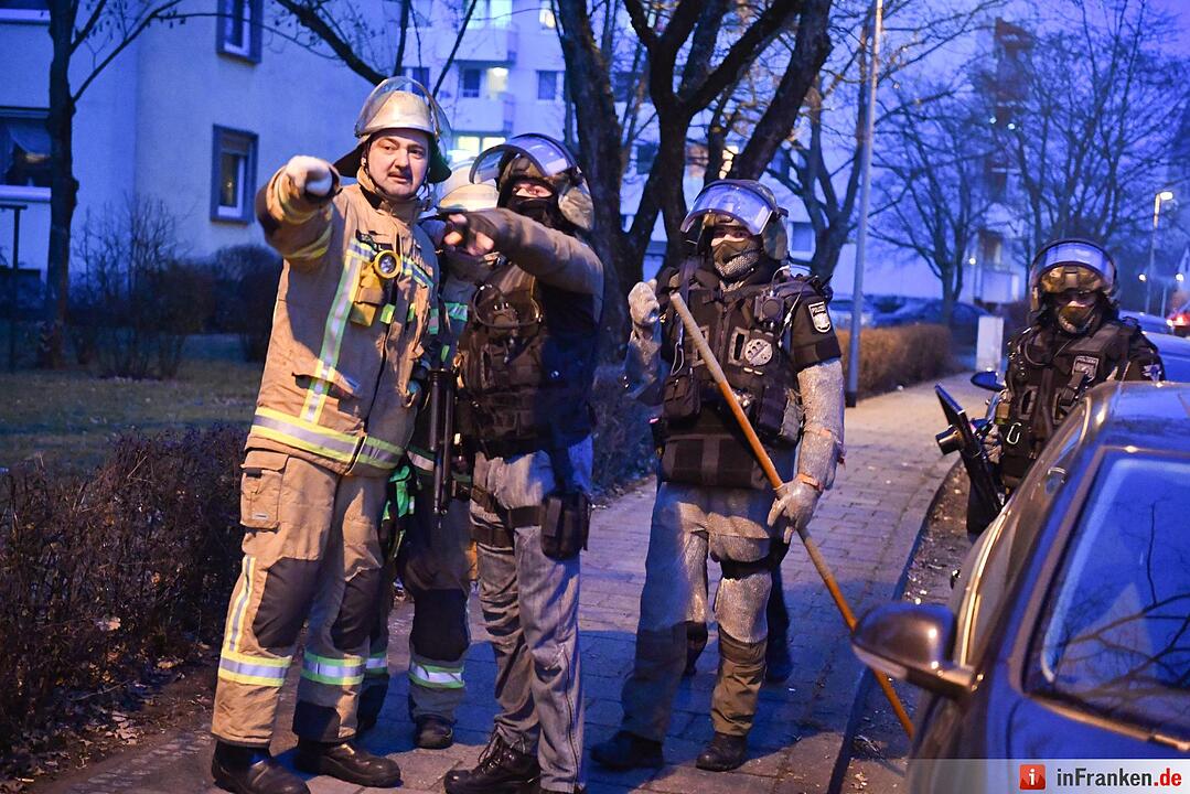 SEK-Einsatz in Bamberg Ost