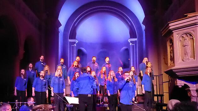 Gospelkonzert mit PraiSing in der Erl&ouml;serkirche in Bad Kissingen. Gerhild Ahnert